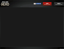 Tablet Screenshot of drugwarhero.net